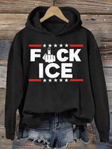 Women's  ICE  Print  Hoodie