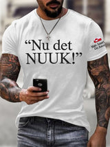 Men's Retro Nu Det Nuuk! Make America Go Away Print T-Shirt
