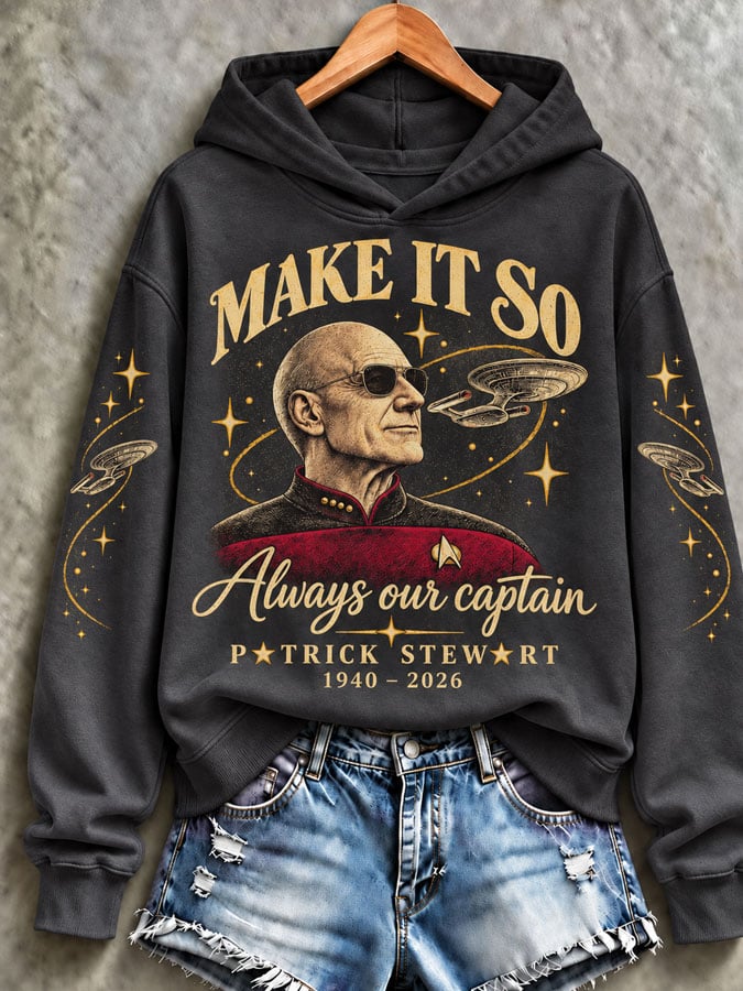 Women's Casual Commemorative Printed Sweatshirt
