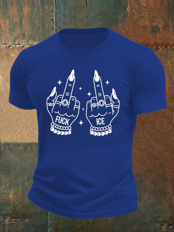 Men's  ICE  Print  T-Shirt