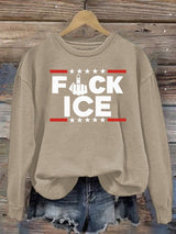 Women's  ICE  Print  Sweater