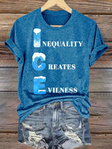 Women's  ICE Print T-Shirt