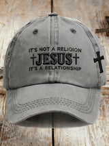 Unisex Faith Print Baseball Cap