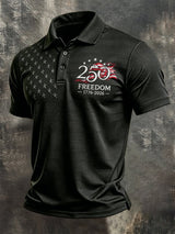 Men's U.S. 250th Anniversary Printed Polo Shirt