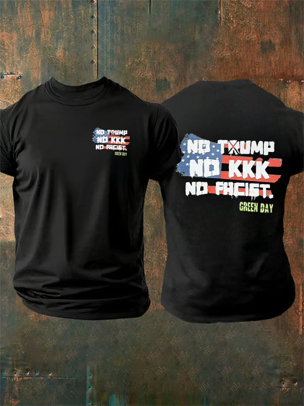 Men's  Rock Band Print T-Shirt