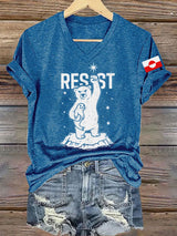 Retro Greenland Is Not For Sale Print T-Shirt