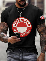 Men's Greenland Printed Casual T-shirt