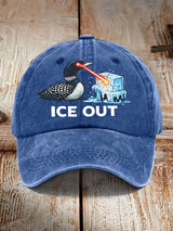 Ice Out Printed Baseball Cap