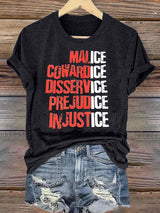 Women's  Justice For Her  T-Shirt