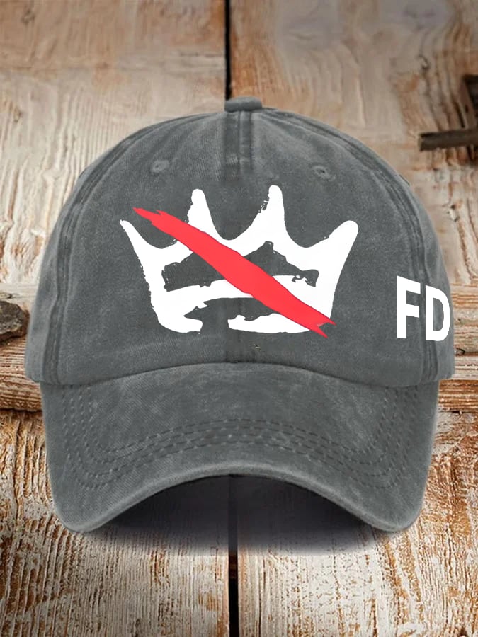 Unisex  No Kings In America  Print  Casual  Hat