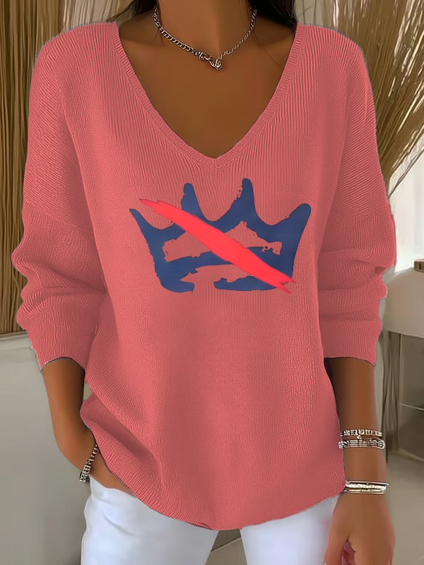 🔥Buy 3 Get 15% Off🔥Women's  America has no kings print  Sweatshirt