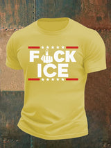 Men's ICE  Print  T-Shirt