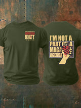 Men's  american idiot Print T-Shirt