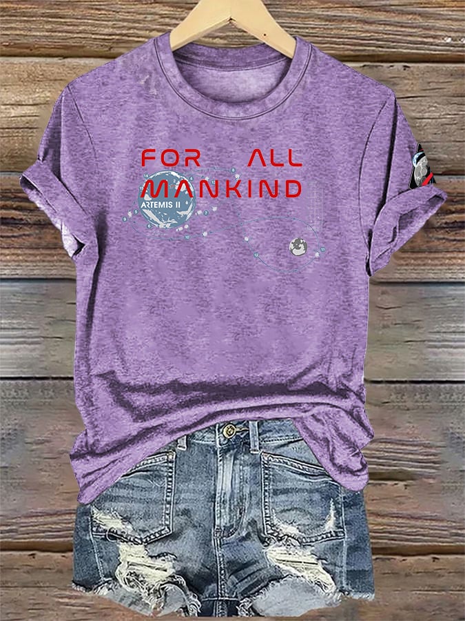 Women's  FOR ALL MANKIND Print T-Shirt