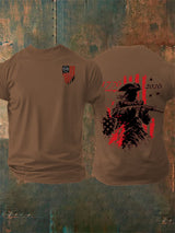 Men's 250th Anniversary Distressed American Flag 2-sided Shirt