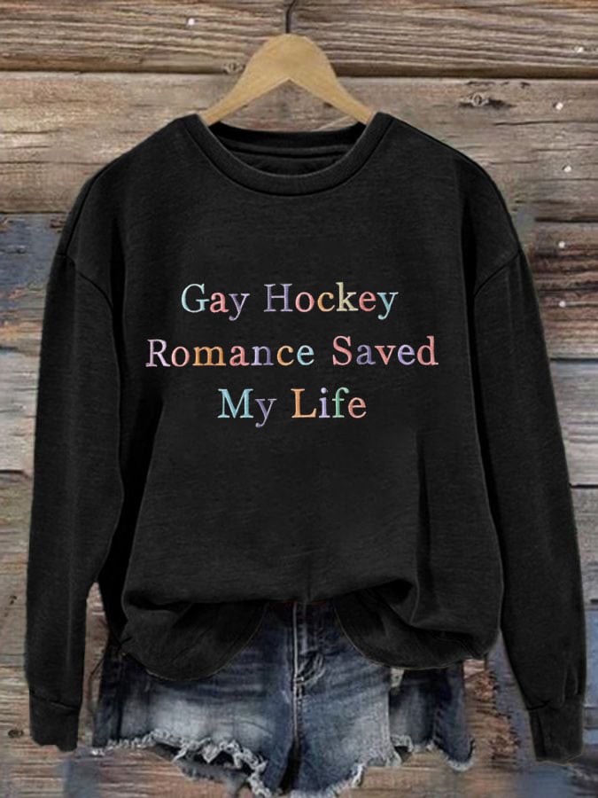 Women's Hockey Romance Sweatshirt
