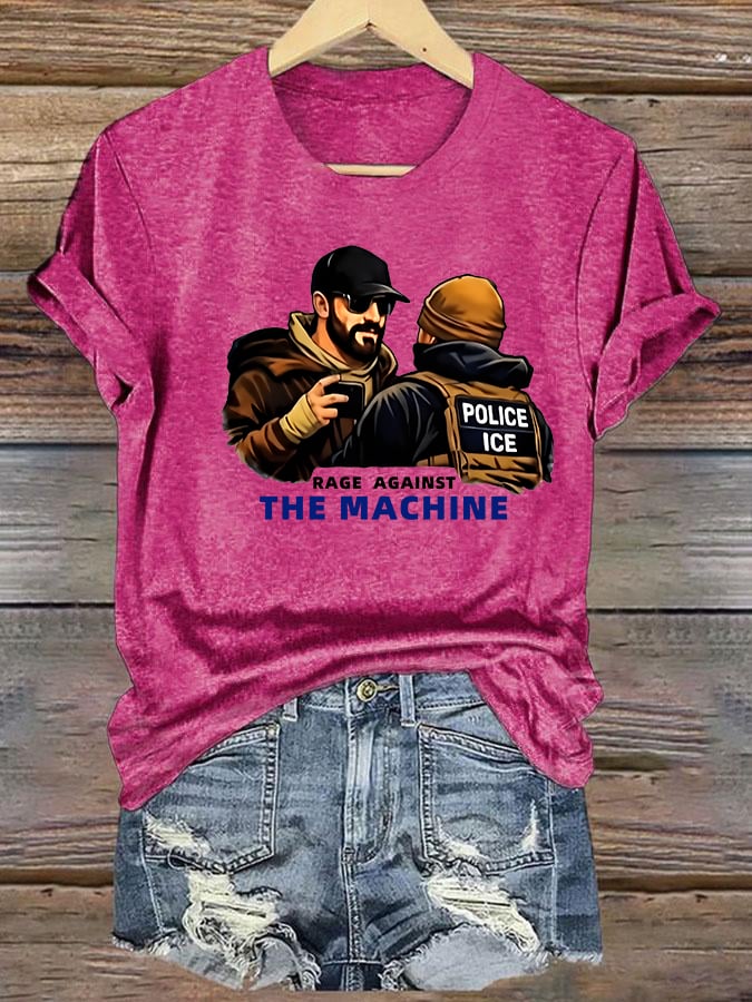 Women's  RAGE AGAINST T-shirt