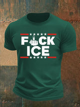 Men's ICE  Print  T-Shirt