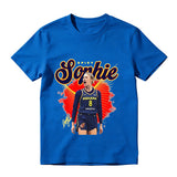 Vintage Sophie Cunningham Basketball Graphic T-Shirt for Sports Fans