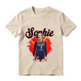 Vintage Sophie Cunningham Basketball Graphic T-Shirt for Sports Fans