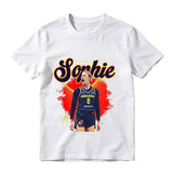 Vintage Sophie Cunningham Basketball Graphic T-Shirt for Sports Fans