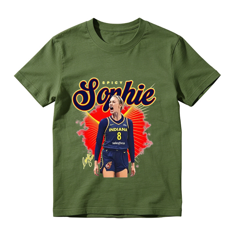 Vintage Sophie Cunningham Basketball Graphic T-Shirt for Sports Fans
