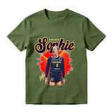 Vintage Sophie Cunningham Basketball Graphic T-Shirt for Sports Fans