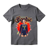 Vintage Sophie Cunningham Basketball Graphic T-Shirt for Sports Fans
