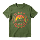 Fallen Brothers Last Alarm Granite Mountain Hotshot Crew Memorial T-shirt