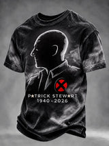 Men's Casual Commemorative Printed Short-Sleeve T-Shirt