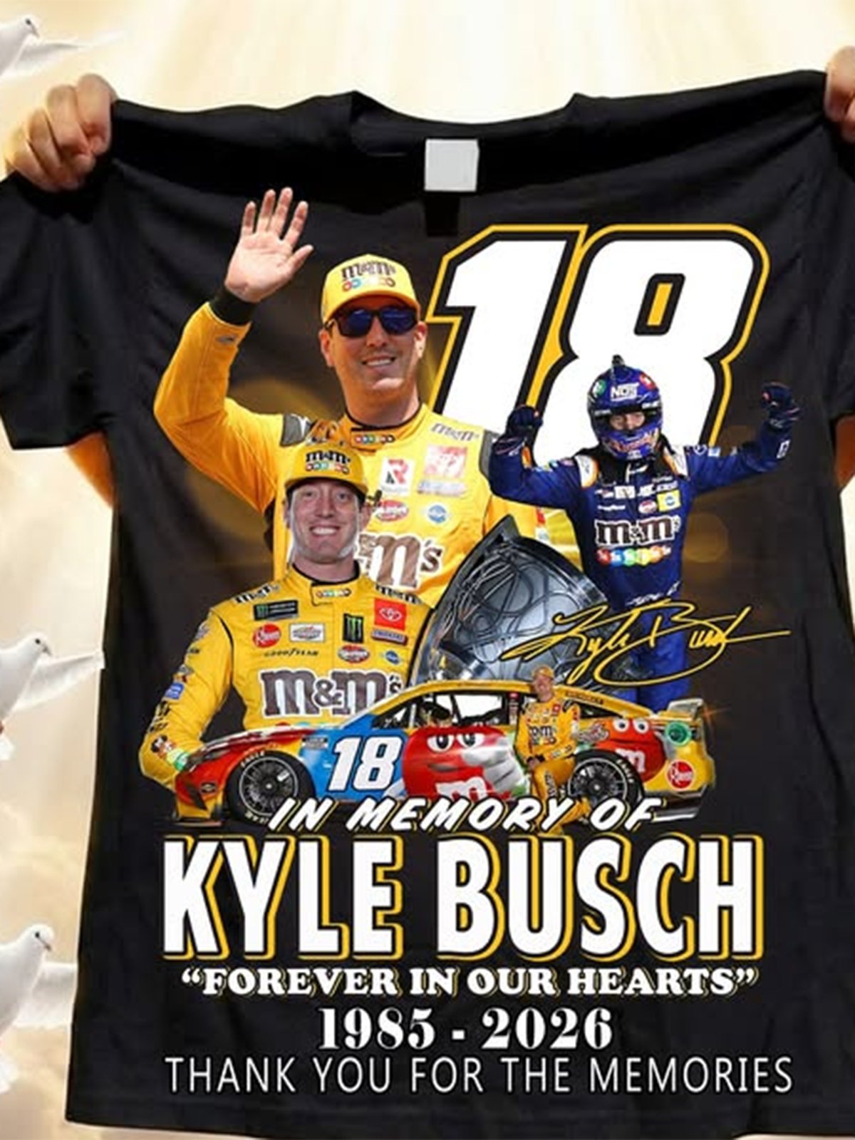 Men's Racing Legend Memorial  Print T-Shirt