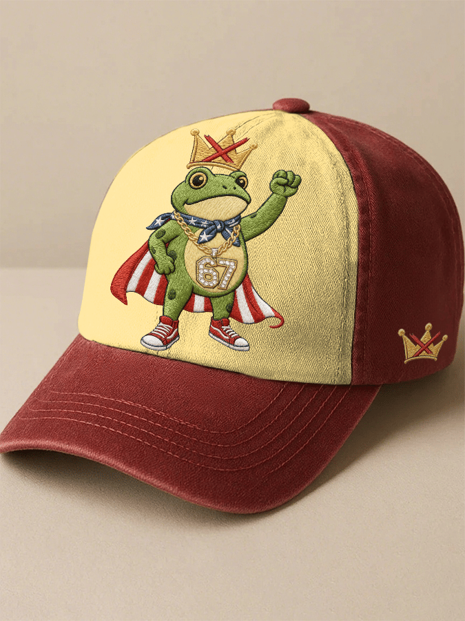 🔥Buy 3 Get 15% Off🔥Resist Frog Print Baseball Cap
