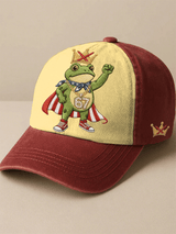 🔥Buy 3 Get 15% Off🔥Resist Frog Print Baseball Cap