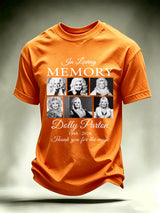 Men's Vintage Country Music Tribute Parton Tour T-Shirt