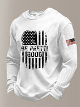 Men's FDT Printed Long-Sleeved T-shirt