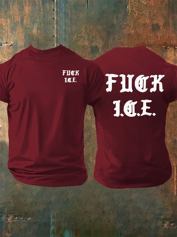 Men's  ICE Print T-Shirt