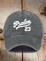 Unisex Psalm 23  Printed Cap