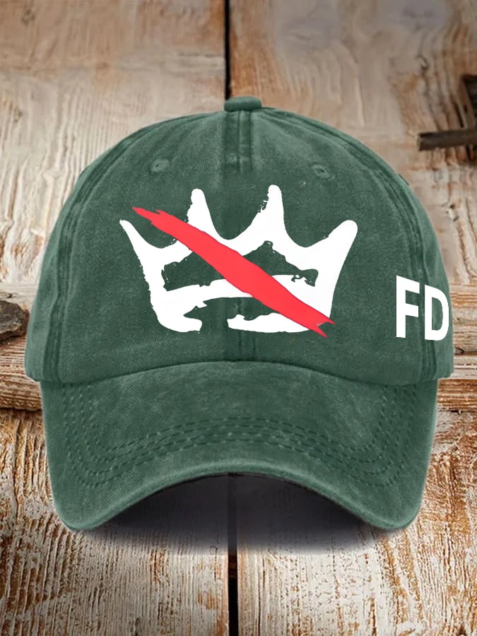 Unisex  No Kings In America  Print  Casual  Hat