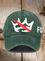 Unisex  No Kings In America  Print  Casual  Hat