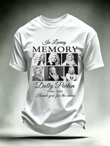 Men's Vintage Country Music Tribute Parton Tour T-Shirt
