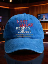 🔥Buy 3 Get 15% Off🔥Retro Last Show 05.21.2026 The Night The Laughter Died After The Opening Monol, Hopefully People Laughed During The Show Print Baseball Cap