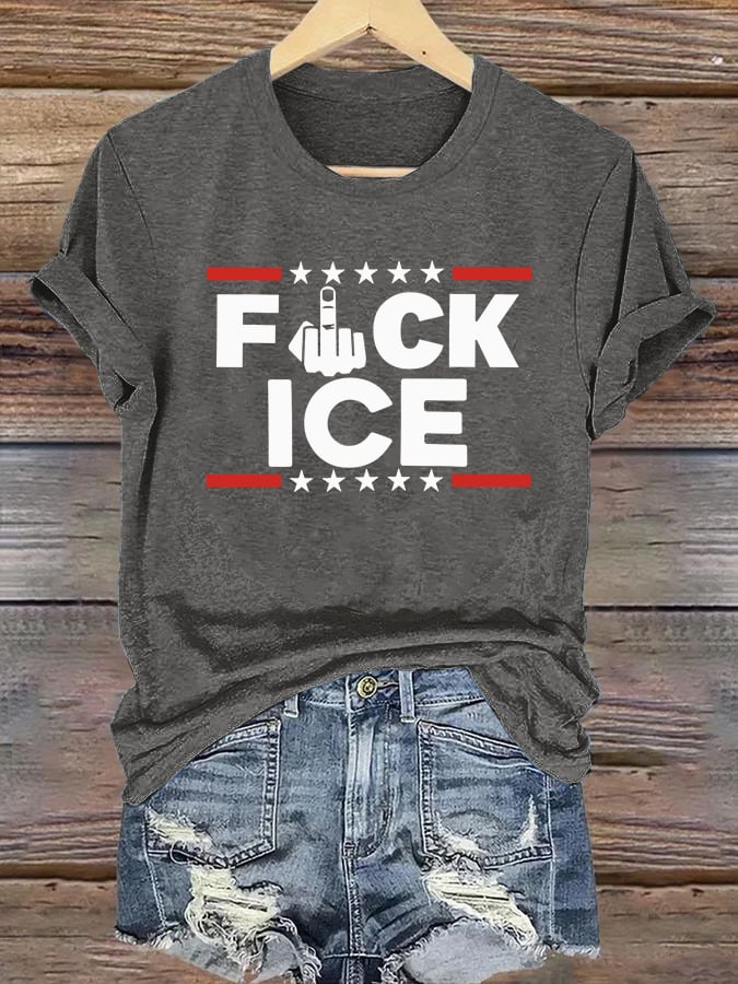 Women's  ICE Print T-Shirt