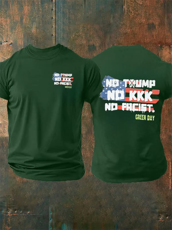 Men's  Rock Band Print T-Shirt