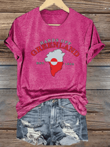 Women's HANDS OFF GREENLAND Print T-Shirt
