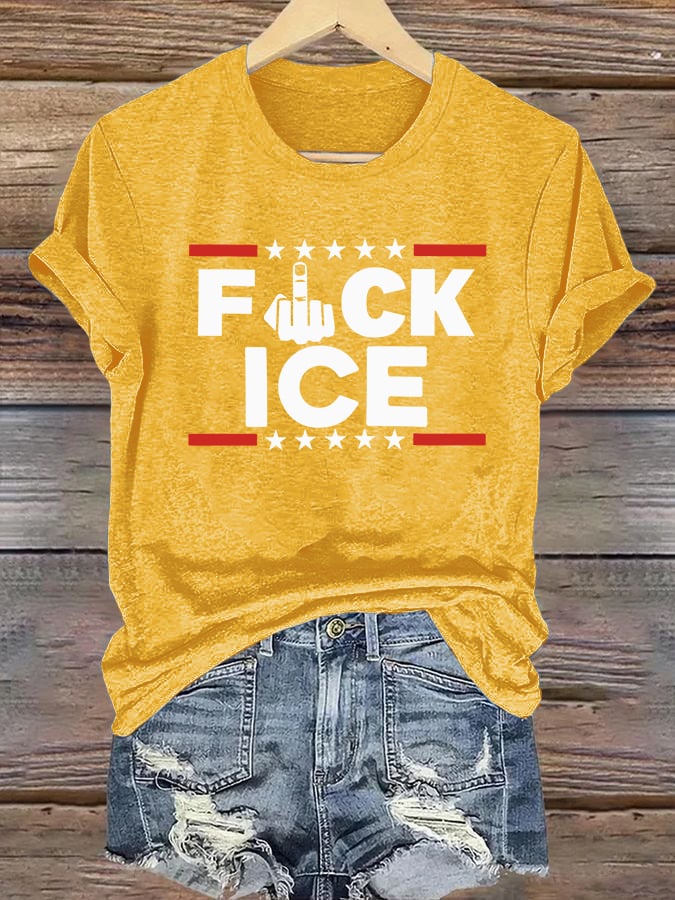 Women's  ICE Print T-Shirt