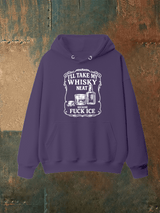 Unisex  I'll take my whisky neat Print Hoodie