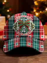 Christmas Retro Pattern Baseball Cap