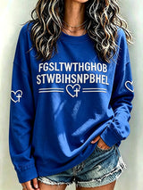 Women's  FGSLTWTHGHOB STWBIHSNPBHEL Faith Print Top