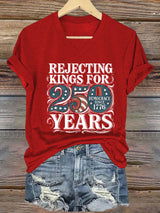🔥Buy 3 Get 15% Off🔥Women's Casual FDT Printed Short-Sleeve T-Shirt