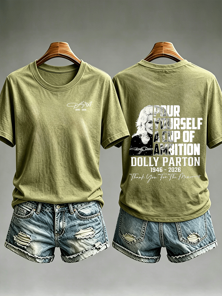 Women's  Vintage Signature Graphic Memorial Print T-Shirt